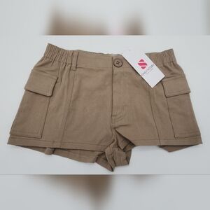 Tan Cargo Shorts